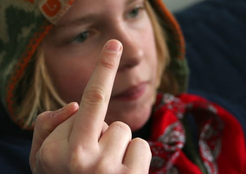 The finger