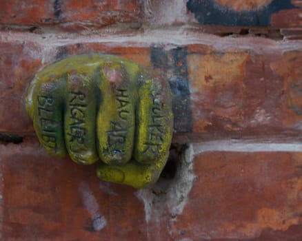 The fist...