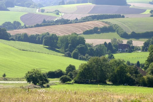 View of the beautiful North Lippe mountains