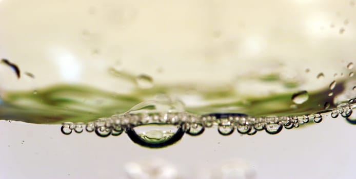 Water bubble rim