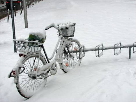 Hamburg,10 March 2006 - Winter has a firm grip on Hamburg.