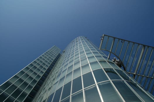 New high-rise building in Dusseldorf