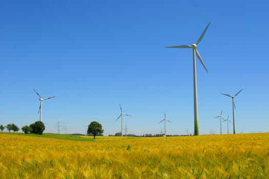 Wind turbines