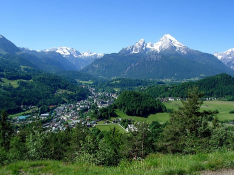 Watzmann on Berchtesgaden