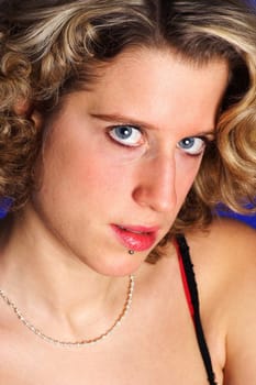 Portrait photo of a woman