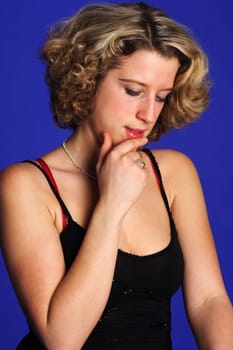 Picture shows a superior woman
