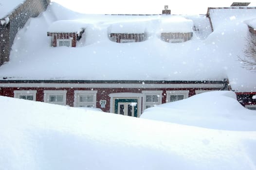Snowed in