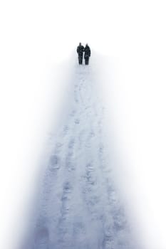 Walking paths together
