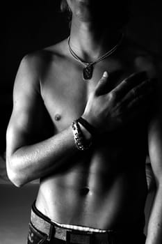 flat stomach