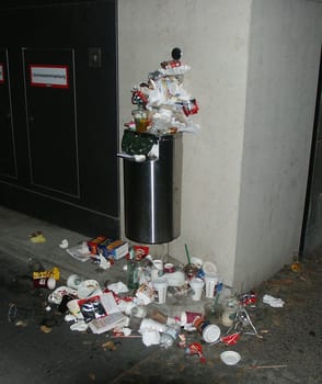 too much garbage