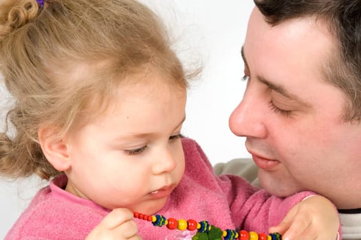 Father and daughter