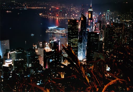 Hongkong by night