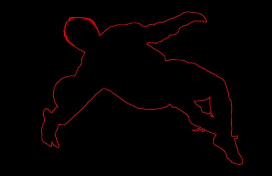 The Goalkeeper - Silouette
