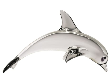 Glass dolphin