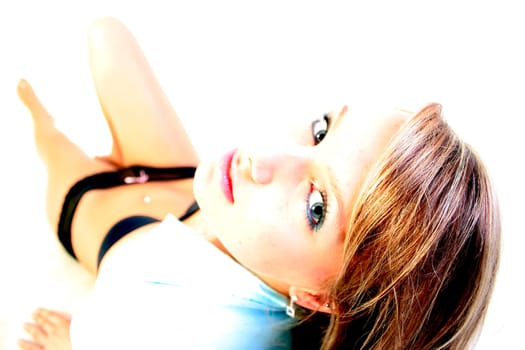 seductive look