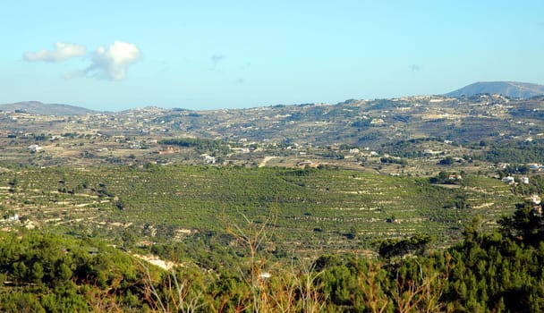 Spanish hinterland