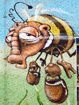 Street art,close