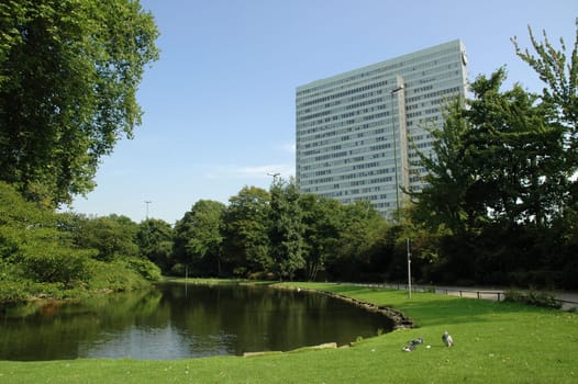 High-rise building at the Hofgarten