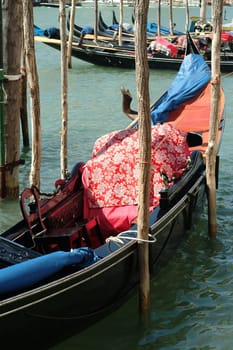 Gondola in Venice,Europe.
