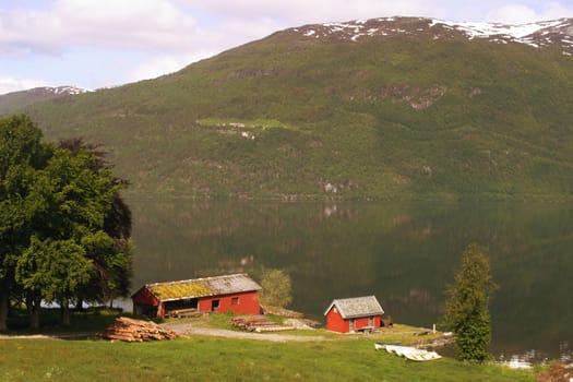 By the fjord