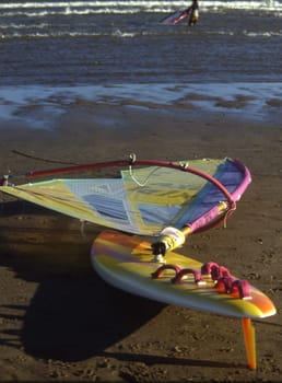 Board on dry land