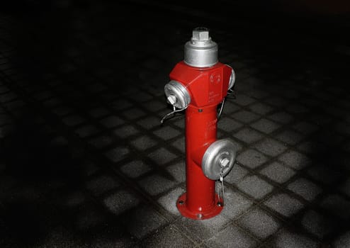 Where is the fire hydrant