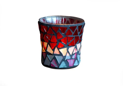 Mug made of mosaic glass