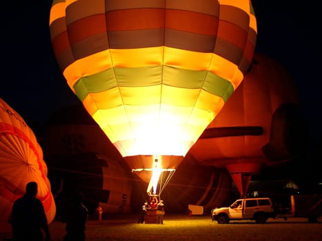 Balloon glow