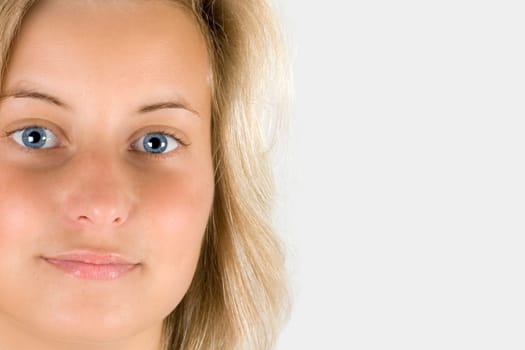 blond woman