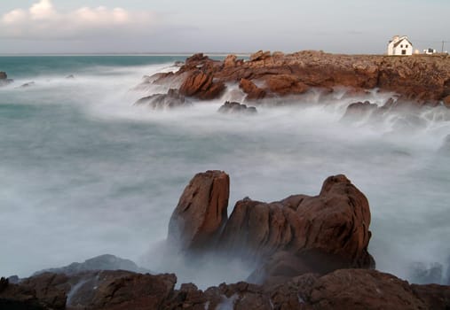Coastal strip in Brittany,France
