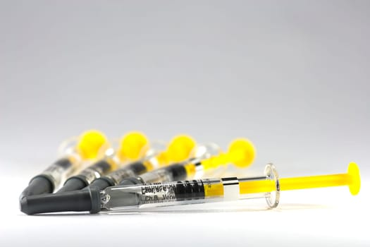 Pre-filled syringes
