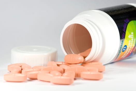 Pack of vitamin tablets