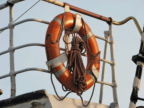 Lifebuoy at the Gorch Fock I