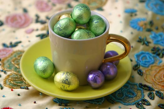 Chocolate eggs