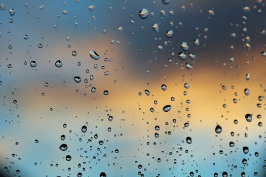 Sunset rain II