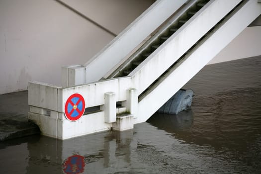 Flooding of the Weser in Rinteln