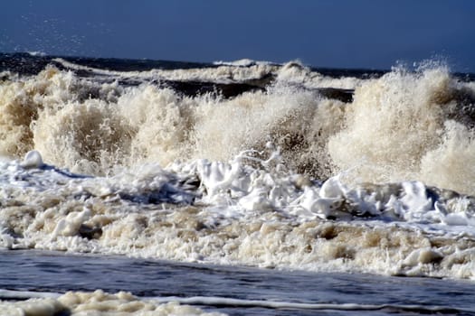 rough seas