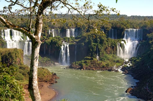 Iguazu Falls,Argentina,Brazil