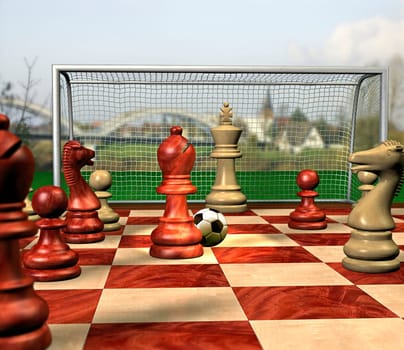 Striker attack