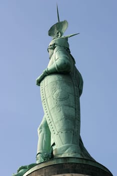 Monument commemorating the victor of the Battle of the Teutoburg Forest in 9 AD.