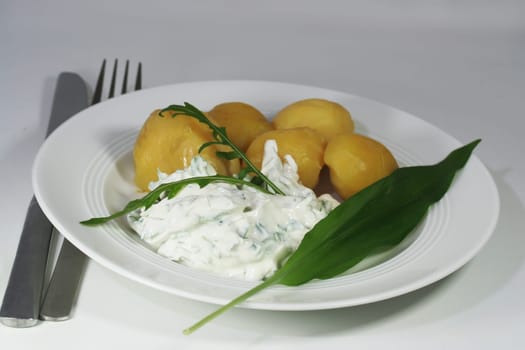 Herb curd I