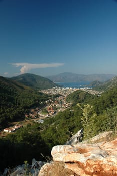 High above Marmaris