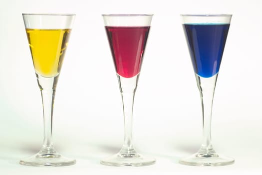 Three liqueurs