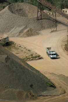 View of a quarry