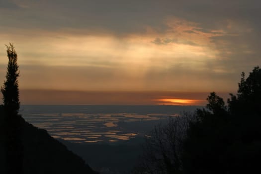 Sunset Tuscany