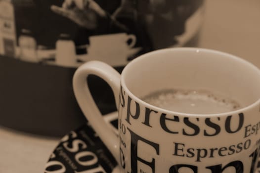 Espresso sepia