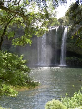 Waterfall in New Zealand