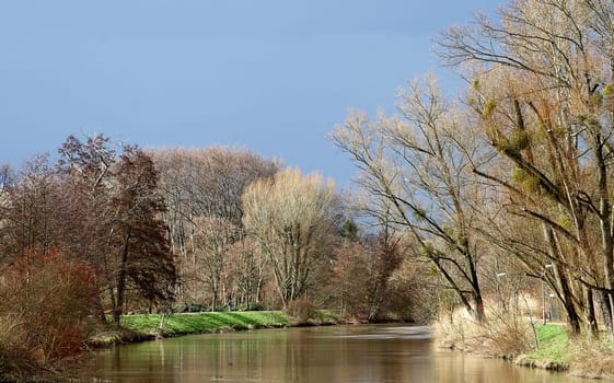Along the Nidda,Ffm. horizontally