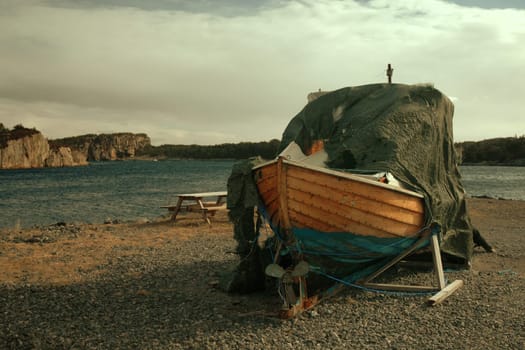 Yes,that's what it looked like in most bays. The boats were packed,although there was already a lot of storm damage and the season will probably come a little later this year.