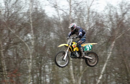 Flying action